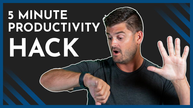 This 5-Minute Daily Productivity Hack Will Change Your Life